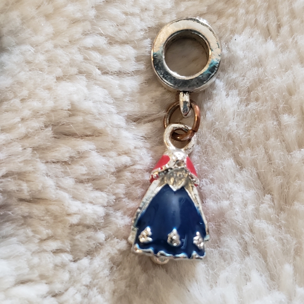 Set of 2 Anna Frozen charms for Pandora bracelet